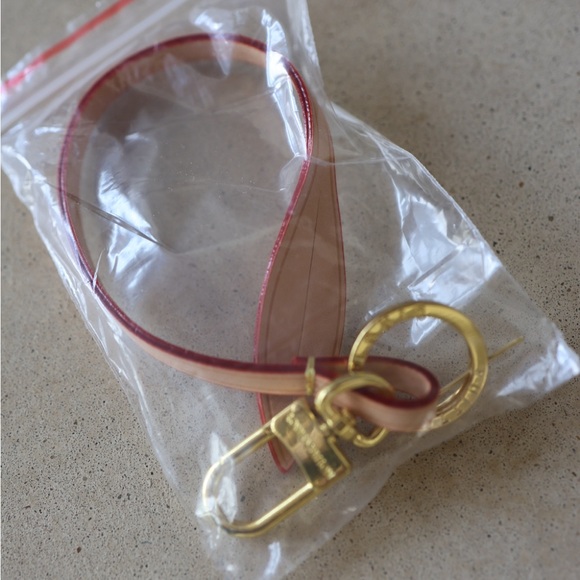 Brown Monogram Shoulder Bag with Tan Trim - Picture 9 of 11